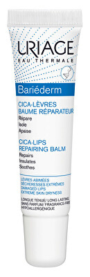 Uriage - Regenerační balzám na vysušené a rozpraskané rty Bariéderm (Cica Lips Protection Balm) 15 ml