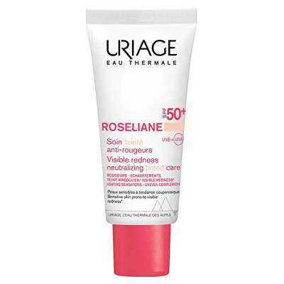 Uriage - CC krém pro citlivou pleť se sklonem k začervenání SPF 50+ Roséliane (CC Cream) 40 ml