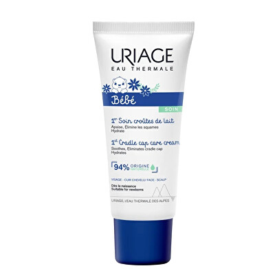 Uriage - Dětský krém na šupinky ve vlasech Bébé (1st Cradle Cap Care) 40 ml