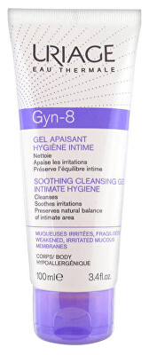 Uriage - Zklidňující čisticí gel na intimní hygienu Gyn 8 (Soothing Cleansing Gel) 100 ml