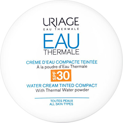 Uriage - Ochranný tónovaný kompaktní pudr SPF 30 (Water Cream Tinted Compact) 10 g