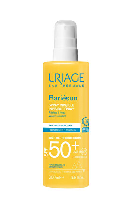Uriage - Sprej na opalování SPF 50+ Bariesun (Invisible Spray) 200 ml