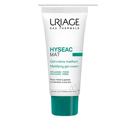 Uriage - Zmatňující gel-krém pro smíšenou a mastnou pleť Hyséac Mat (Mattifying Gel-Cream) 40 ml