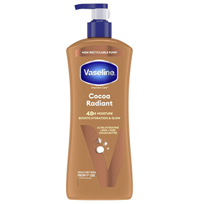 Vaseline - Rozjasnující tělové mléko Cocoa Radiant Body Lotion 600 ml