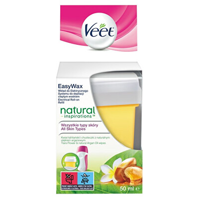 Veet - Vosková náplň na nohy do elektrického setu EasyWax 50 ml