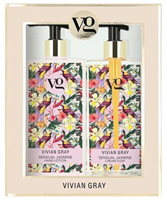 Vivian Gray - Kosmetická sada Sensual Jasmine (Cream Soap & Hand Lotion)