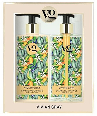 Vivian Gray - Kosmetická sada Sparkling Orange (Cream Soap & Hand Lotion)