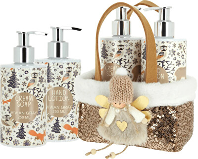 Vivian Gray - Kosmetická sada péče o ruce Bronze Fairy (Cream Soap & Hand Lotion)