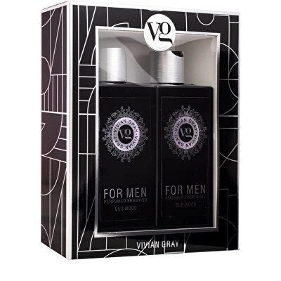 Vivian Gray - Dárková sada tělové péče For Men Oud Wood Set