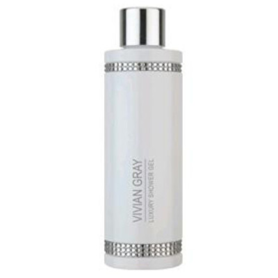 Vivian Gray - Hydratační sprchový gel White Crystals (Luxury Shower Gel) 250 ml