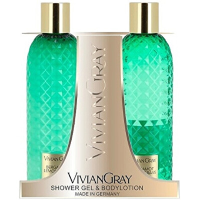 Vivian Gray - Kosmetická sada péče o tělo Bergamot & Lemongrass (Shower Gel & Body Lotion)
