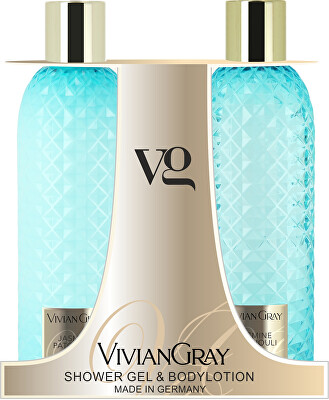 Vivian Gray - Kosmetická sada péče o tělo Jasmine & Patchouli (Shower Gel & Body Lotion)