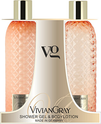 Vivian Gray - Kosmetická sada péče o tělo Neroli & Amber (Shower Gel & Body Lotion)