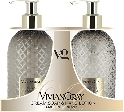 Vivian Gray - Kosmetická sada péče o ruce Ylang & Vanilla (Cream Soap & Hand Lotion)
