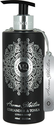 Vivian Gray - Krémové tekuté mýdlo Aroma Selection Coriander & Tonka (Cream Soap) 400 ml