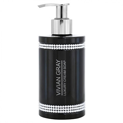 Vivian Gray - Krémové tekuté mýdlo Black Crystals (Luxury Cream Soap) 250 ml