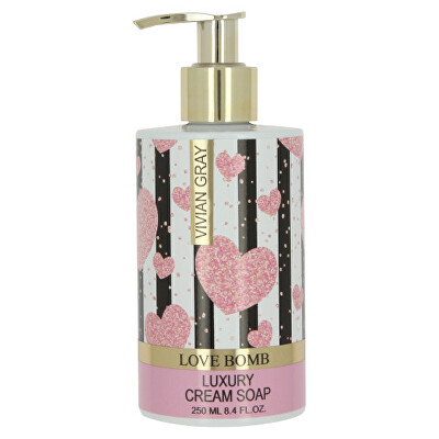 Vivian Gray - Krémové tekuté mýdlo Love Bomb (Luxury Cream Soap) 250 ml
