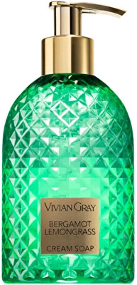 Vivian Gray - Krémové tekuté mýdlo na ruce Bergamot & Lemongrass (Cream Soap) 300 ml