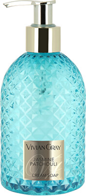Vivian Gray - Krémové tekuté mýdlo na ruce Jasmine & Patchouli (Cream Soap) 300 ml