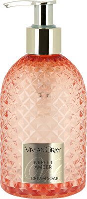 Vivian Gray - Krémové tekuté mýdlo na ruce Neroli & Amber (Cream Soap) 300 ml