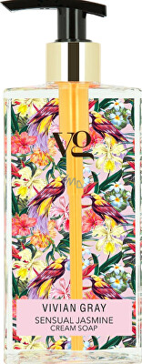 Vivian Gray - Krémové tekuté mýdlo na ruce Sensual Jasmine (Cream Soap) 350 ml