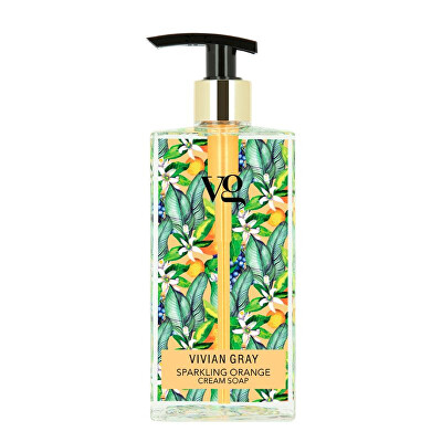 Vivian Gray - Krémové tekuté mýdlo na ruce Sparkling Orange (Cream Soap) 350 ml