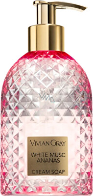 Vivian Gray - Krémové tekuté mýdlo na ruce White Musc & Ananas (Cream Soap) 300 ml