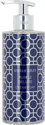 Vivian Gray - Krémové tekuté mýdlo Purple Deluxe (Cream Soap) 400 ml
