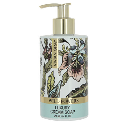 Vivian Gray - Krémové tekuté mýdlo Wild Flowers (Luxury Cream Soap) 250 ml