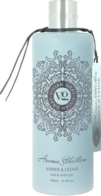 Vivian Gray - Sprchový gel Aroma Selection Amber & Cedar (Bath & Shower Gel) 500 ml