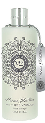 Vivian Gray - Sprchový gel Aroma Selection White Tea & Magnolia (Bath & Shower Gel) 500 ml