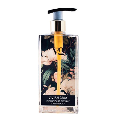 Vivian Gray - Tekuté krémové mýdlo na ruce Delicious Peony (Cream Soap) 350 ml