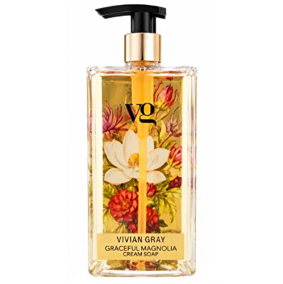 Vivian Gray - Tekuté mydlo na ruky Graceful Magnolia Cream Soap 350 ml