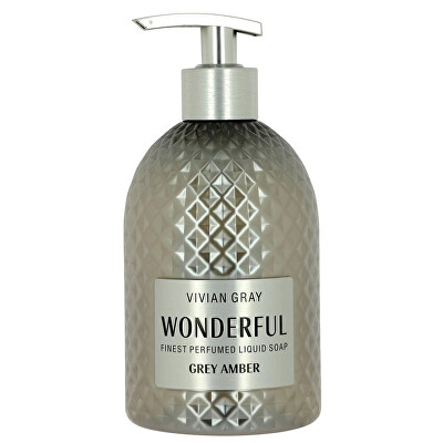 Vivian Gray - Tekuté mýdlo na ruce Wonderful Grey Amber (Liquid Soap) 500 ml