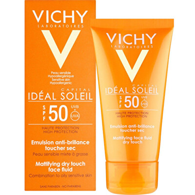 Vichy - Ochranný matující fluid na obličej SPF 50 Capital Soleil (Mattifying Face Fluid) 50 ml