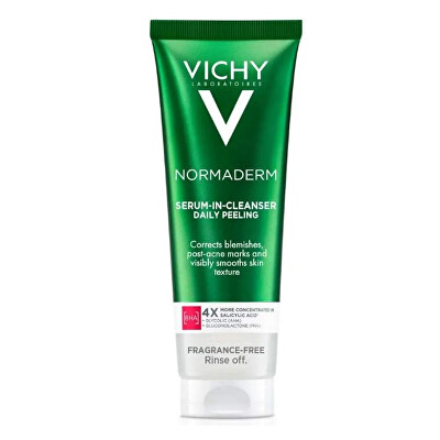 Vichy - Čisticí sérum pro denní peeling pleti Normaderm (Serum-In-Cleanser Daily Peeling) 125 ml