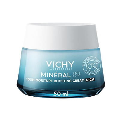 Vichy - Krém pro zvýšení hydratace pleti Minéral 89 (100 H Moisture Boosting Cream) 50 ml