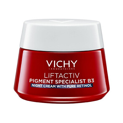 Vichy - Noční krém proti tmavým skvrnám s čistým retinolem B3 Liftactiv (Night Cream) 50 ml
