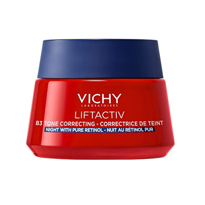 Vichy - Noční krém proti tmavým skvrnám s čistým retinolem B3 Liftactiv (Night Cream) 50 ml