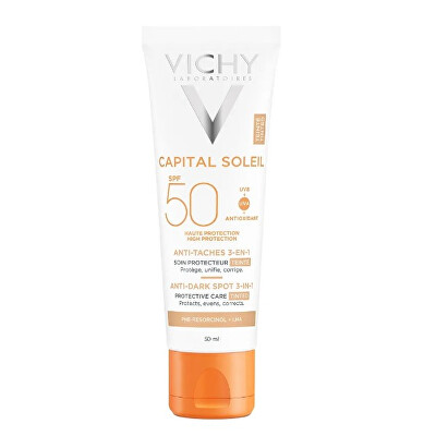 Vichy - Ochranný tónovaný krém proti pigmentovým skvrnám SPF 50+ Capital Soleil 50 ml