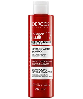 Vichy - Regeneráló sampon Collagen Filler Ultra-Repairing Shampoo 200 ml