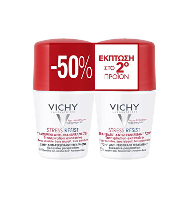 Vichy - Golyós izzadásgátló szett túlzott izzadás ellen 2 x 50 ml