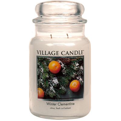 Village Candle - Vonná svíčka ve skle Winter Clementine 602 g