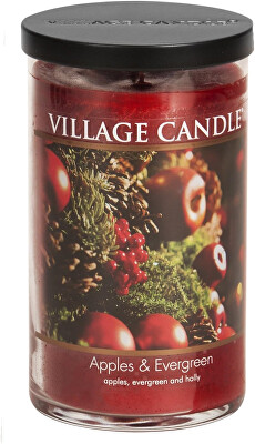 Village Candle - Vonná svíčka Apples & Evergreen 538 g