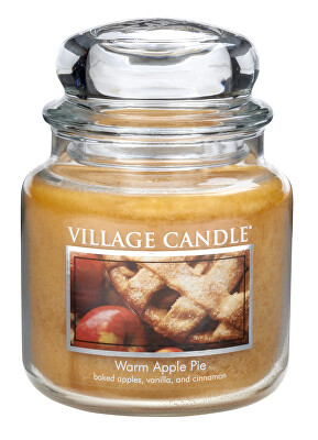 Village Candle - Vonná svíčka ve skle Warm Apple Pie 397 g