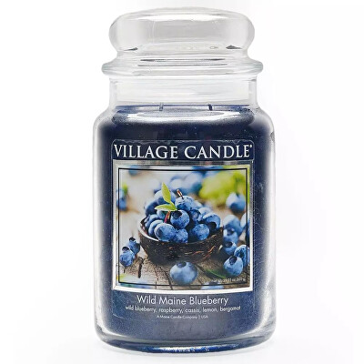 Village Candle - Vonná svíčka ve skle Wild Maine Blueberry 602 g