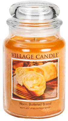 Village Candle - Vonná svíčka Warm Buttered Bread 602 g