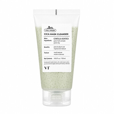 VT Cosmetics - Čistiaca pleťová maska Cica Mask Cleanser 120 ml
