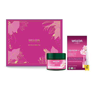 Weleda - Dárková sada rozjasňující péče Divoká růže a Bílý čaj Duo