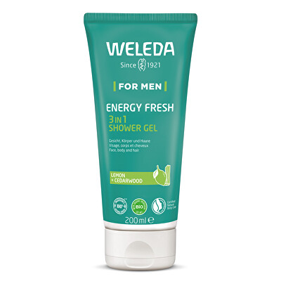 Weleda - Sprchový gel Energy Fresh 3v1 (Shower Gel) 200 ml
